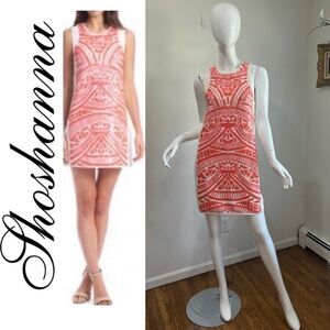 Shoshanna Najia Sequin Shift Party Going Out Dress